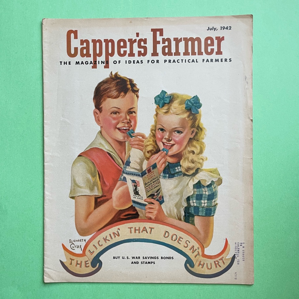Vintage Capper's Farmer Magazine from 1942